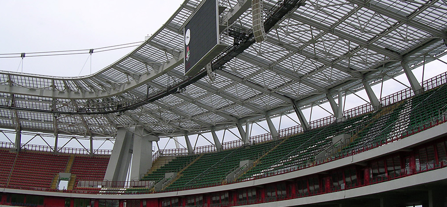 Stadiums, Industrial Roofing, Cladding and Public Areas image